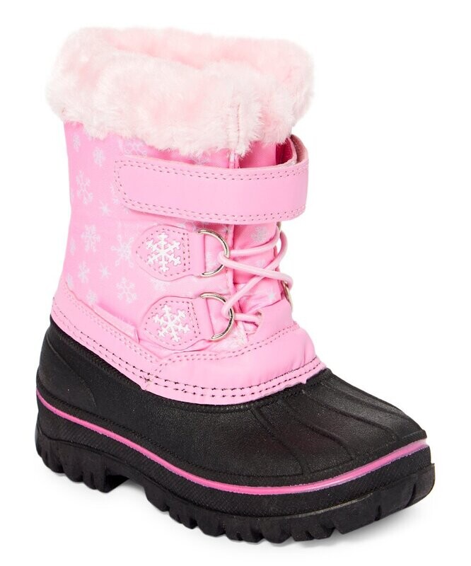 Snowflake Fuzzy Duck Boot