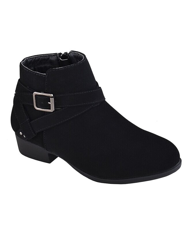 Matte Buckle Sandy Boot