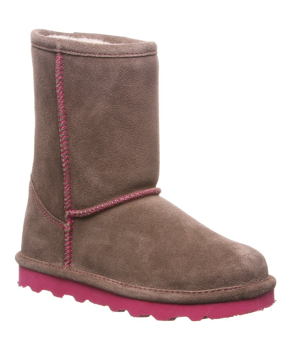 Elle Youth Suede Boot, Color: Seal Brown