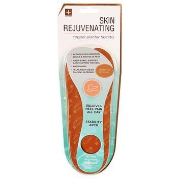 Provonic Skin Rejuvenating Copper Plantar Fasciitis Women's Insole, 2-pack Provonic Skin Rejuvenating Copper Plantar Fasciitis Women's Insole, 2-pack