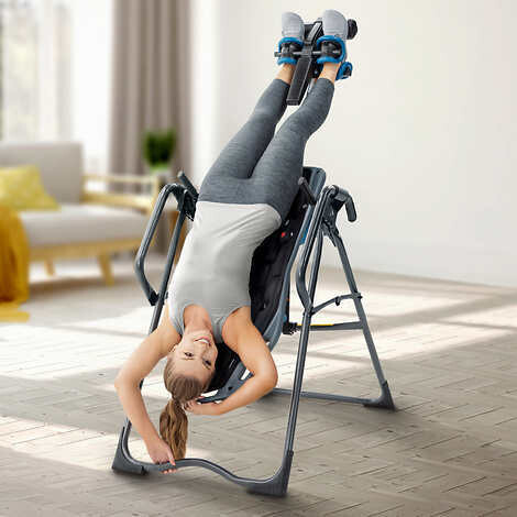 Teeter FitSpine X2 Inversion Table + Comfort Cushion (With Heat & Vibration)