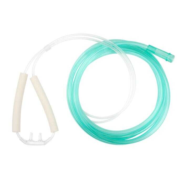 Nasal Oxygen Cannulas - Cushion Tip W/ Advantage Ear Foam