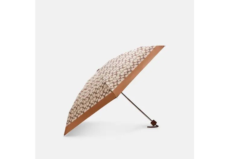 Coach Uv Protection Signature Mini Umbrella