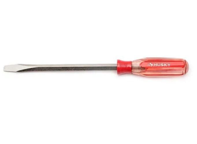 3/8 in. x 8 in. Square Shaft Standard Slotted Screwdriver