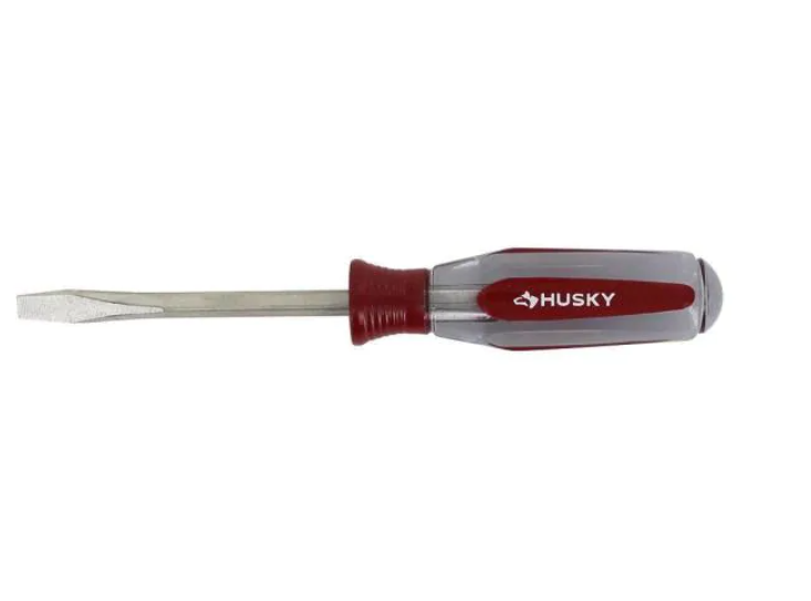 1/4 in. x 4 in. Square Shaft Standard Slotted Screwdriver