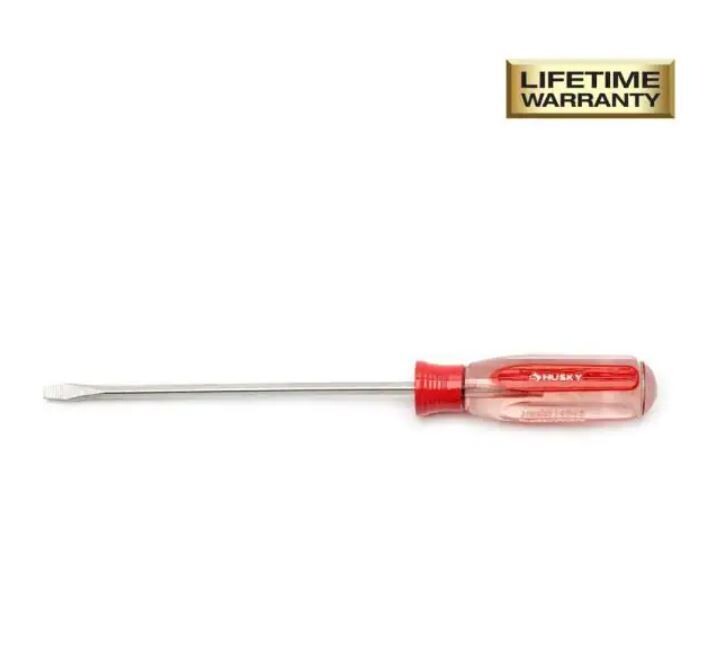1/8 in. x 4 in. Slotted Square Shaft Screwdriver