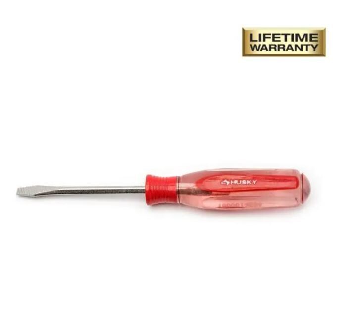 1/8 in. x 2 in. Slotted Square Shaft Screwdriver