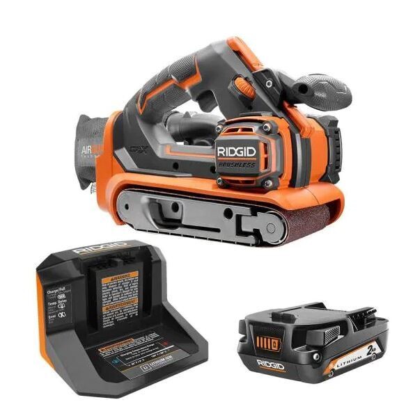 Brushless Cordless 3 in. x 18 in. Belt Sander Kit with (1) 2.0 Ah