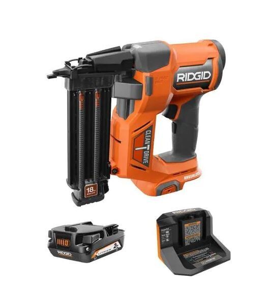 Brushless Cordless 18-Gauge 2-1/8 in. Brad Nailer with CLEAN DRIVE