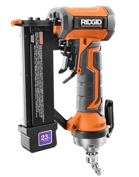 Pneumatic 23-Gauge 1-3/8 in. Headless Pin Nailer with Dry-Fire Lockout