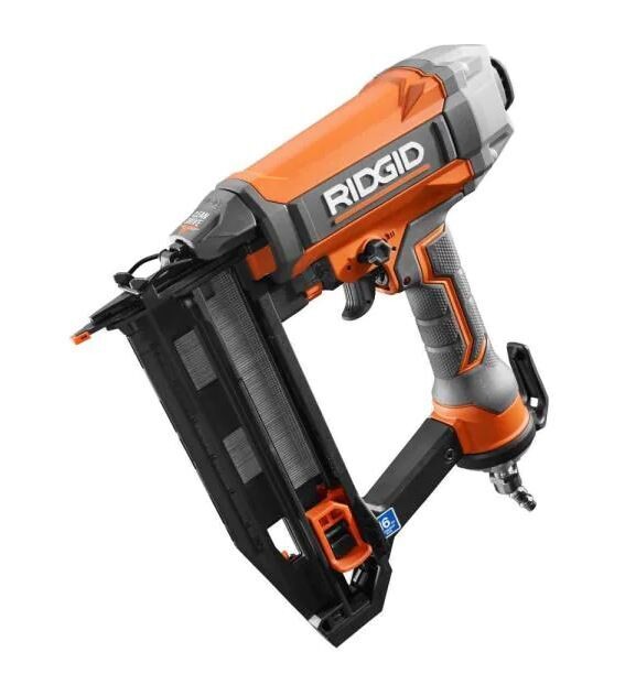 Pneumatic 16-Gauge 2-1/2 in. Straight Finish Nailer with CLEAN DRIVE Technology