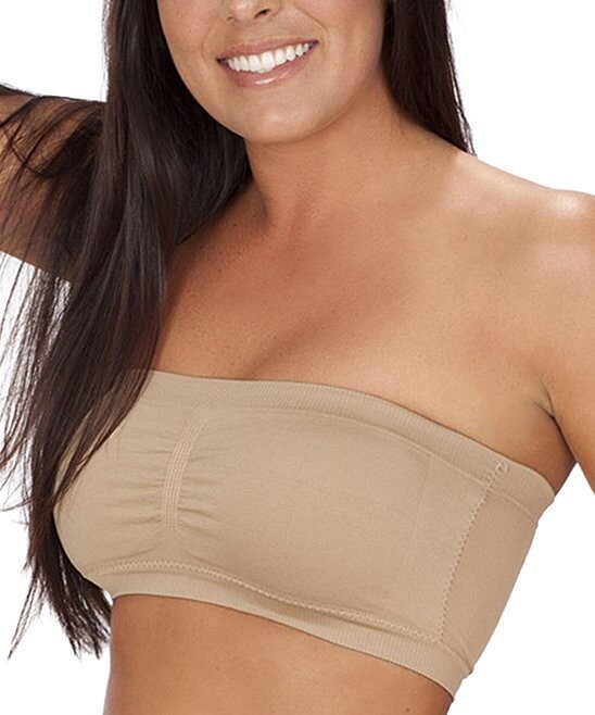 Beige Seamless Bandeau