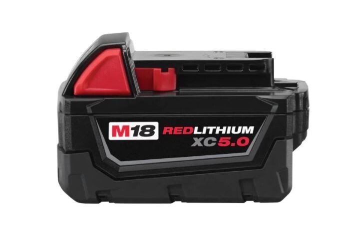 M18 18-Volt 5.0 Ah Lithium-Ion XC Extended Capacity Battery Pack M18 18-Volt 5.0 Ah Lithium-Ion XC Extended Capacity Battery Pack