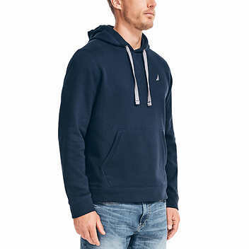 Nautica Men's Fleece Pullover Hoodie