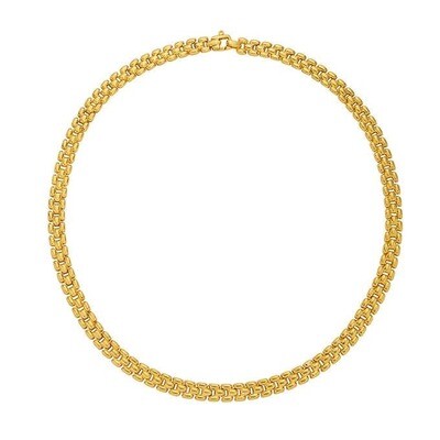 14kt Yellow Gold Panther Necklace