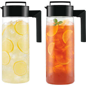 Takeya Airtight Pitcher, 64 fl oz, 2 ct