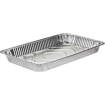 Durable Packaging Full-Size Medium Aluminum Foil Steam Pan, 50 ct Durable Packaging Full-Size Medium Aluminum Foil Steam Pan, 50 ct