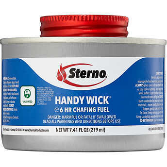 Sterno Handy Wick 6 Hour Chafing Fuel, 7.41 oz, 12 ct