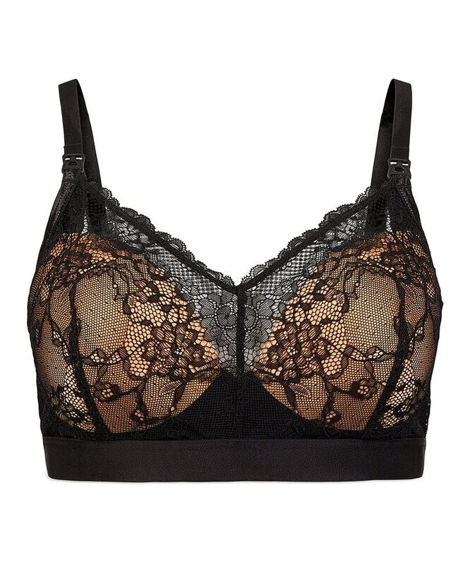 Lace Nursing Bralette Set