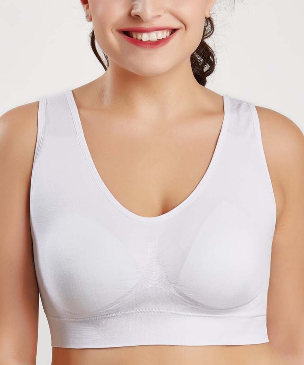 Scoop Neck Sports Bra - Plus Too Scoop Neck Sports Bra - Plus Too