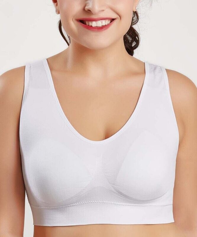 Scoop Neck Sports Bra - Plus Too