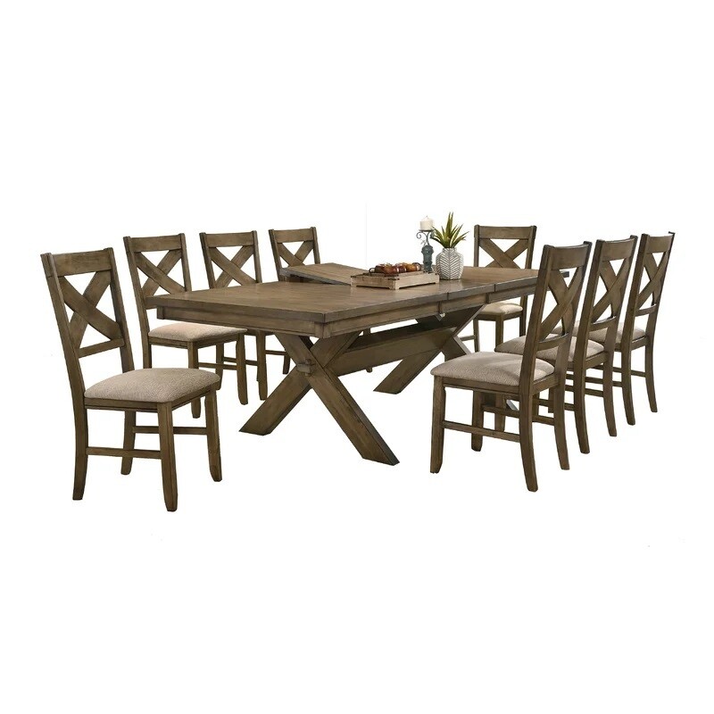 Po Extendable Dining Set Po Extendable Dining Set