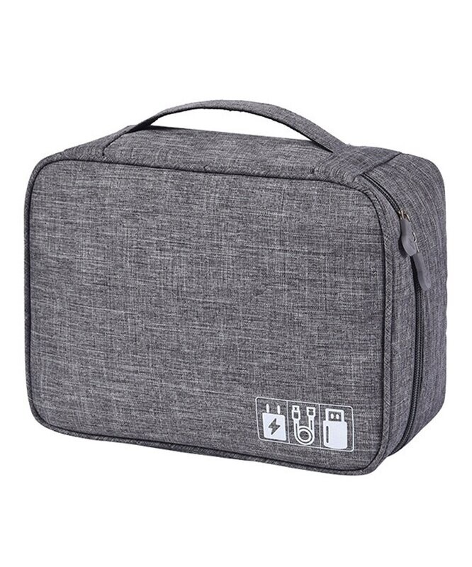 Gray Multifunctional Digital Storage Bag