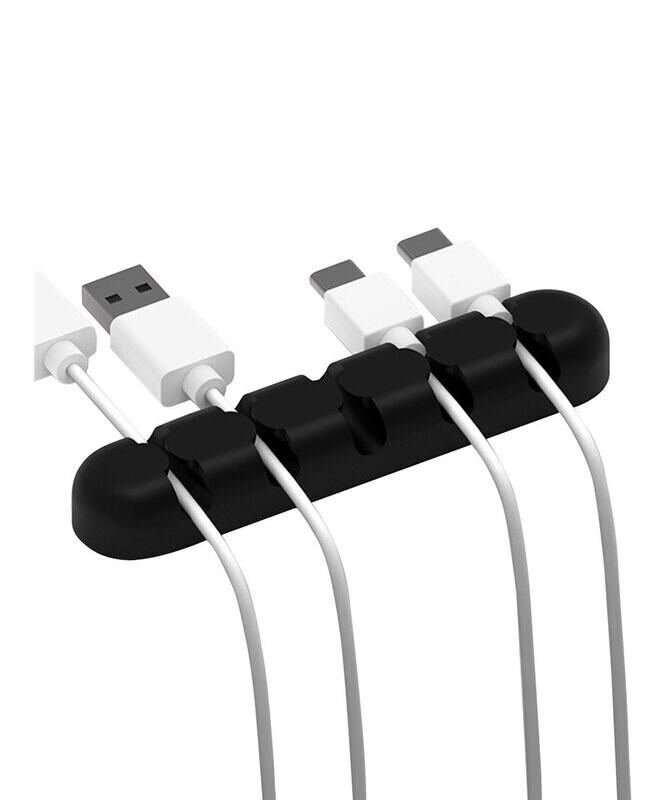 Black Data Cable Holder