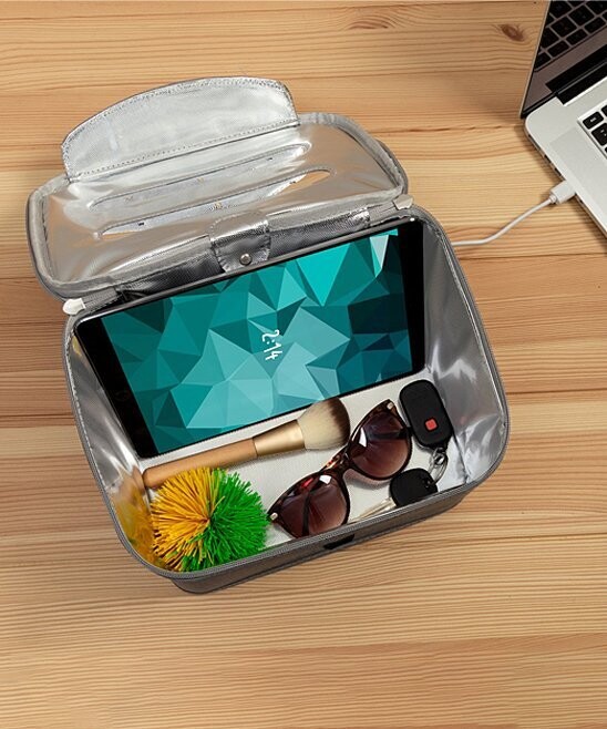 Gray UV-Light Personal Accessory Sanitizer