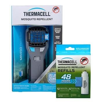 Thermacell MR450 Armored Portable Mosquito Repeller with 60 Hours of Refills Thermacell MR450 Armored Portable Mosquito Repeller with 60 Hours of Refills
