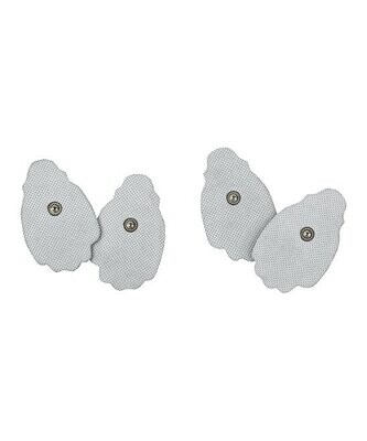 TENS Wired Replacement Electrode Pads - Set of Four