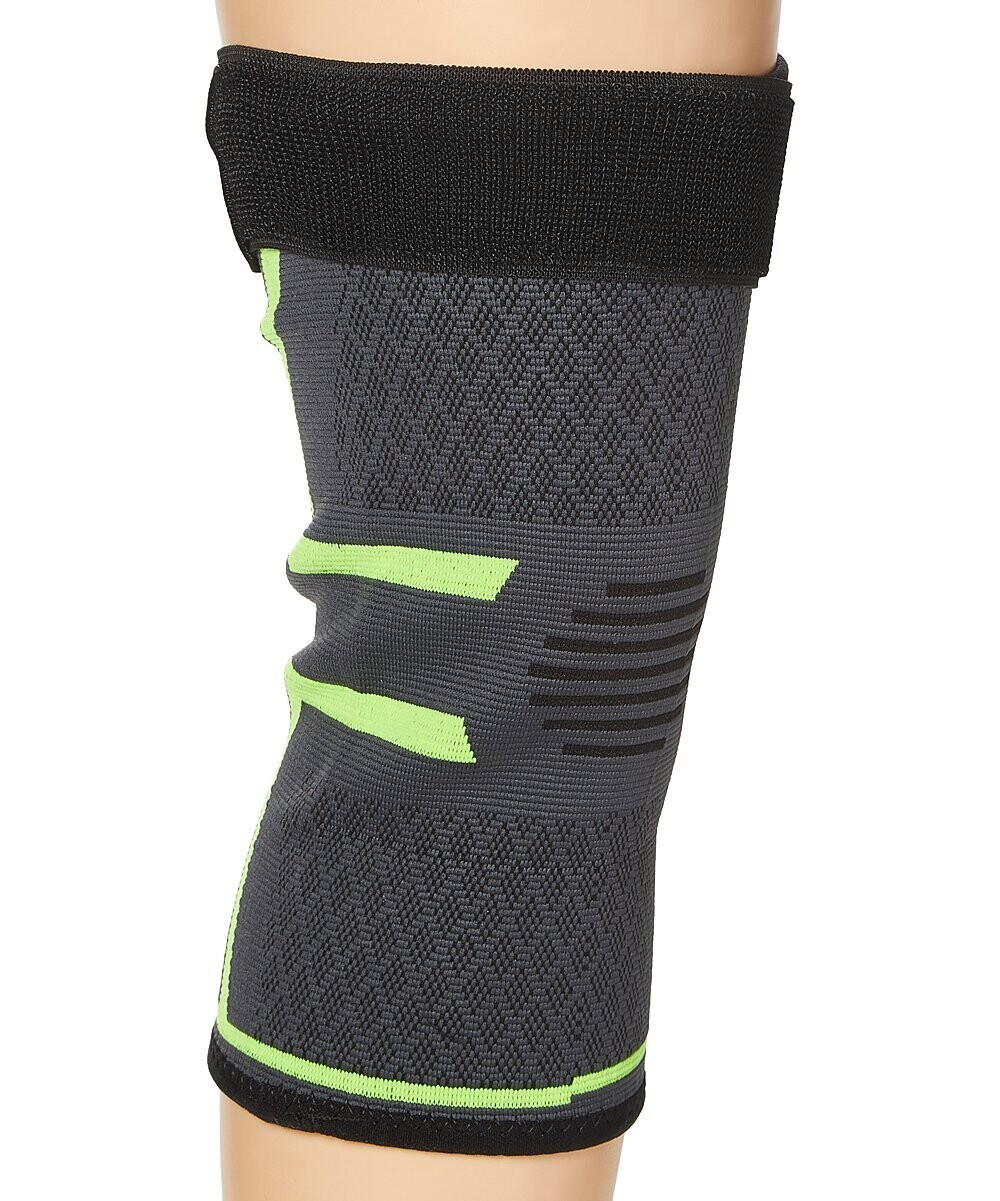 Gray & Green 2.0 Knee Compression Extra Support Sleeve Gray & Green 2.0 Knee Compression Extra Support Sleeve