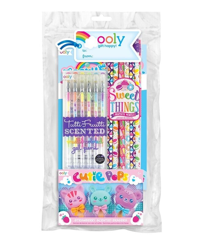 17-Piece Very Beary Sweet StationeryHappy Pack