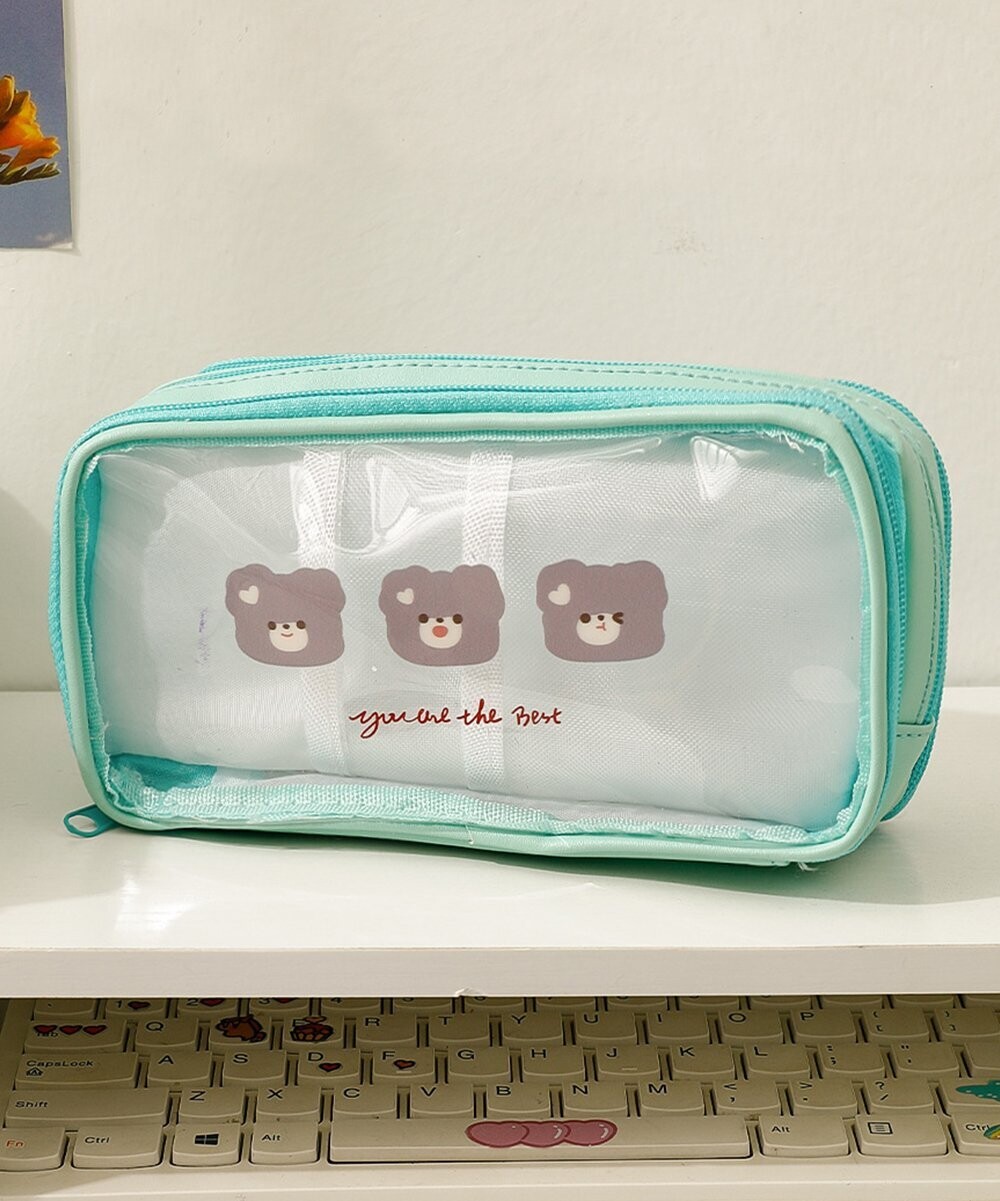 Green Multi-Layer Large-Capacity Pencil Case Green Multi-Layer Large-Capacity Pencil Case
