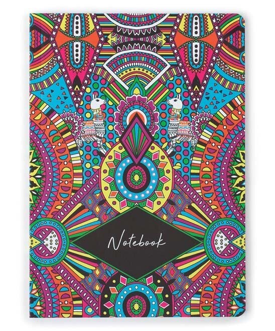 Aqua & Purple Wanderlust Notebook