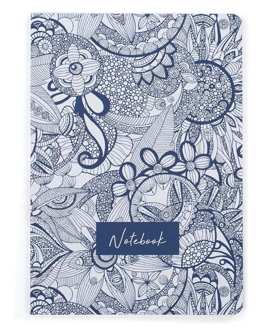 Navy & White Spirit Desert Notebook