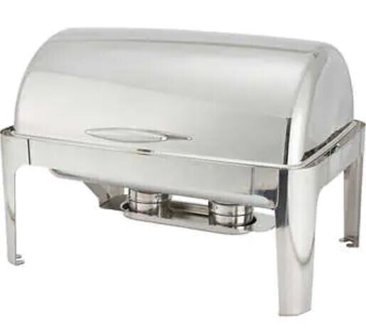 Winco Madison 8 Quart Full-Size Roll Top Chafer