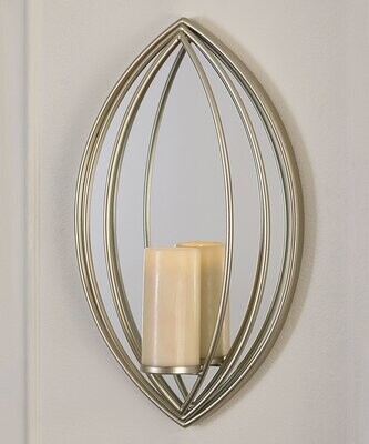 Silver Finish Donnica Wall Sconce