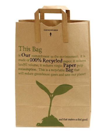 Duro Bag Recycled #70 Handle Bag, Kraft, 300 ct Duro Bag Recycled #70 Handle Bag, Kraft, 300 ct