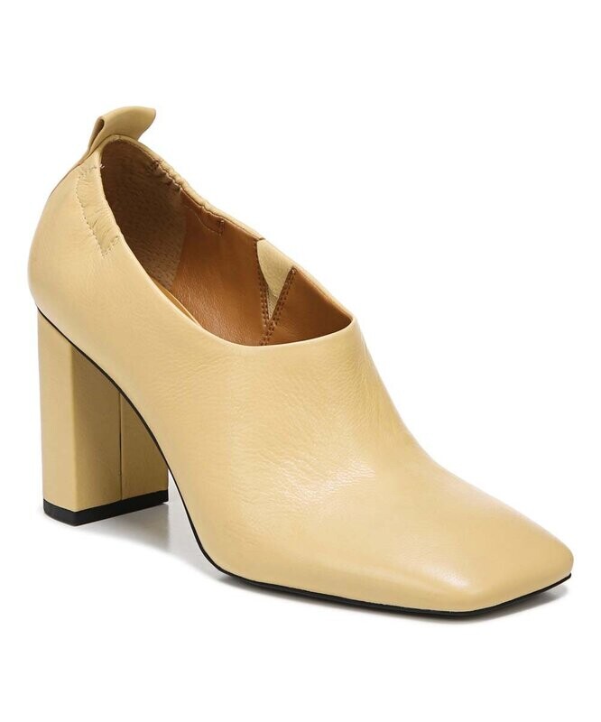 Beige Brava Leather Pump - Women