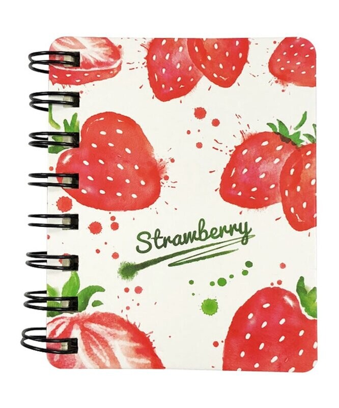 Four-Ct. Vegetarian Spiral Pocket Notebook