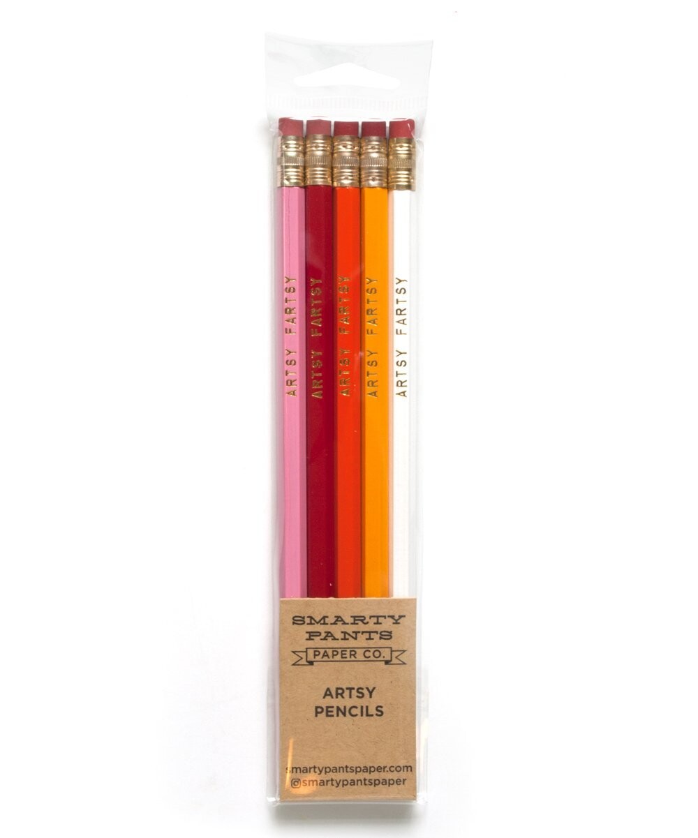 Artsy Fartsy Pencil - Set of Five