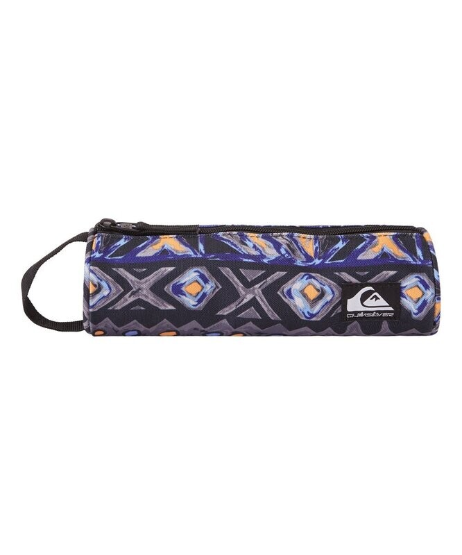 Iron Gate & Purple Abstract 'Quiksilver' Logo Pencil Case