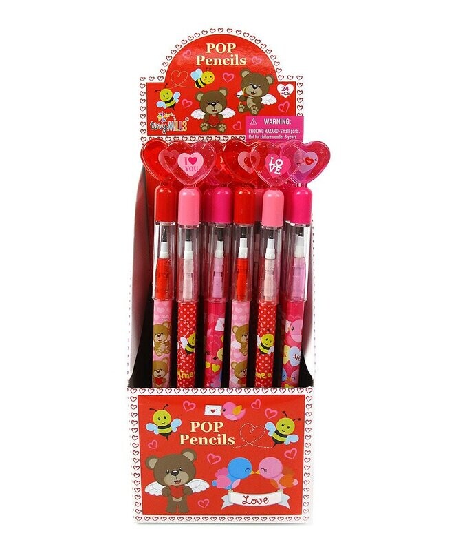 Hearts & Bears 24-Ct. Multi-Point Pencil Set