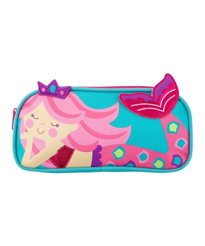 Blue & Pink Mermaid Pencil Pouch