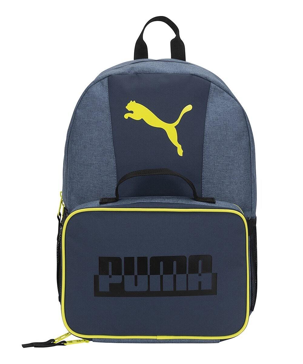 Blue & Yellow Combo Duo Backpack & Lunch Bag