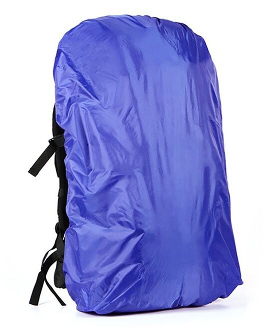 Blue Backpack Rain Cover
