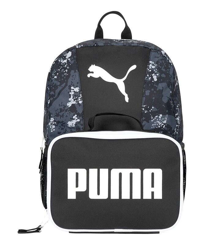 Black Camo Combo Duo Backpack & Lunch Bag