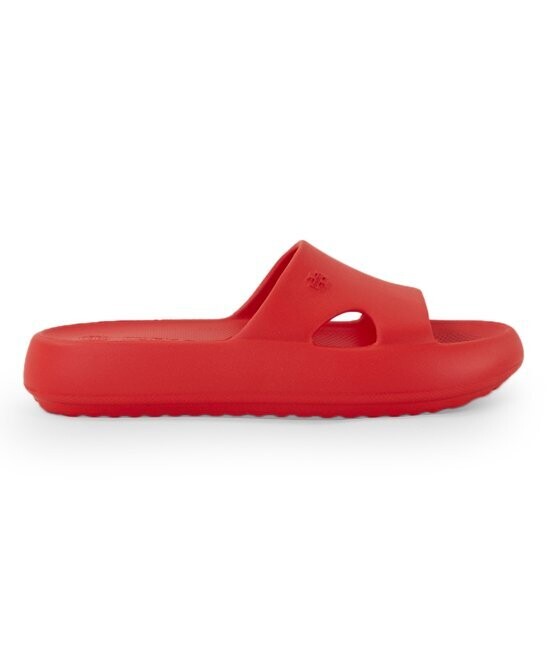 Poppy Red Shower Slide - Women