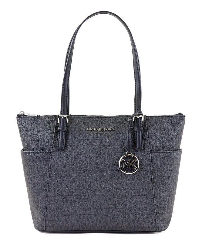 Black Jet Set East West Tote